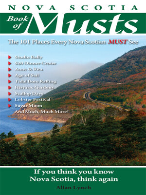 cover image of Nova Scotia Book of Musts